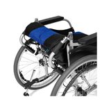 Foldable comfort wheelchair with aluminum frame – Suitable for indoors and outdoors