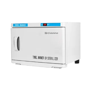 Towel warmer with UV sterilizer 16 liters White