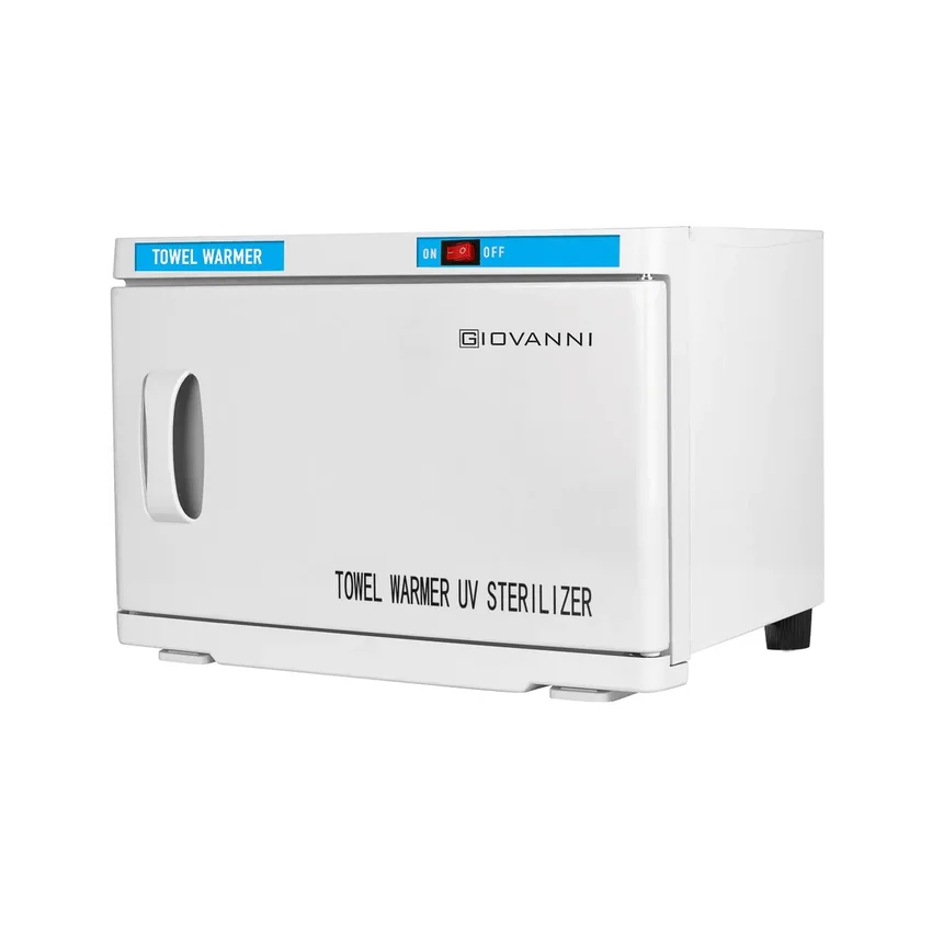 Towel warmer with UV sterilizer 16 liters White