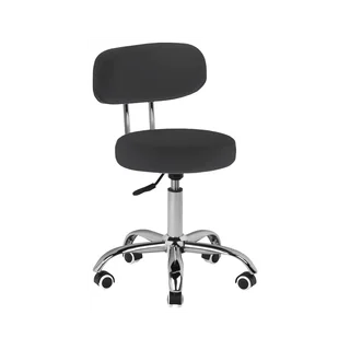 Round stool seat a-007 black