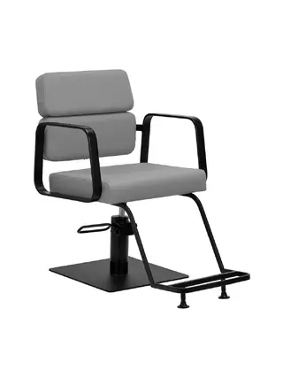 Gabbiano Porto-BM barber chair black grey