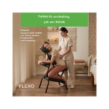 Energy massage chair - black