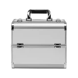 Makeup bag large - Silver