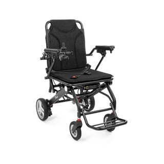 Electric wheelchair - SMART Black foldable