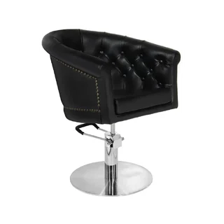 Gabbiano black barber chair