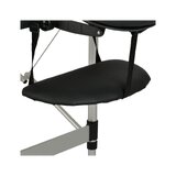 Portable massage table exclusive Estetic Black Comfy Base K515