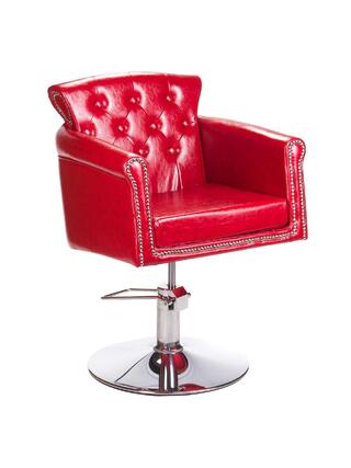 Alberto - Red barber chair