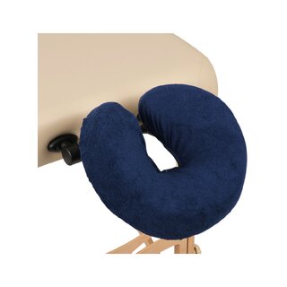 Terry cloth headrest cover - blue