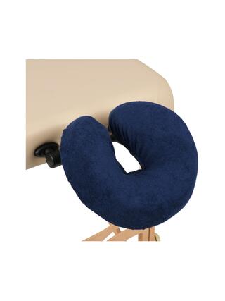 Terry cloth headrest cover - blue