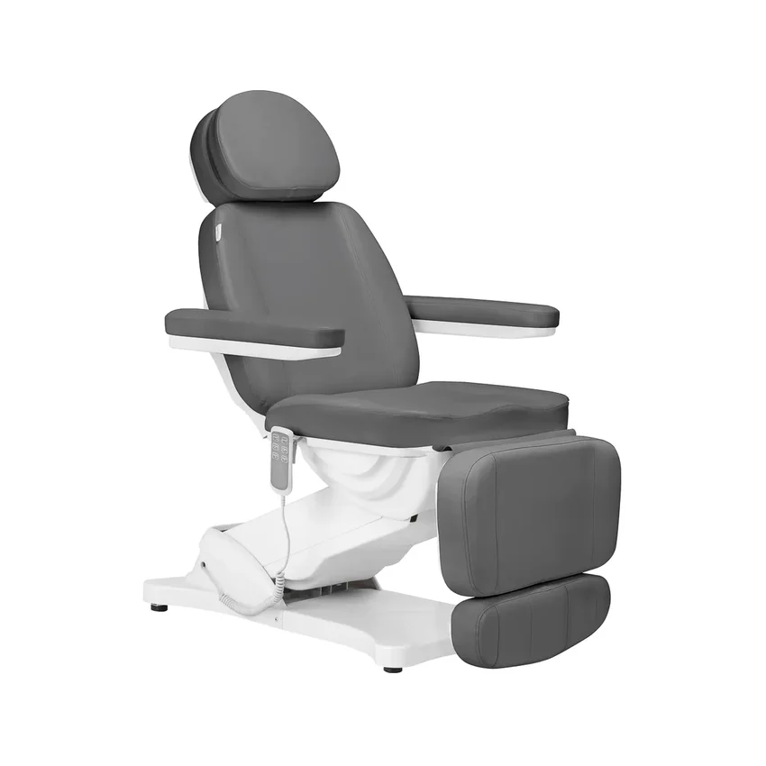 Electric beauty chair SILLON CLASSIC 3 motors grey