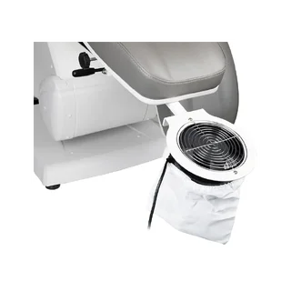 Dust collector for pedicure azzurro f18 white