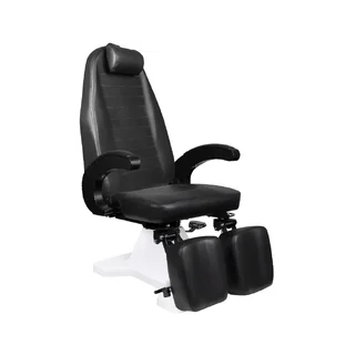 112 black hydraulic foot care chair