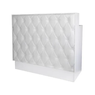 Cash desk shop Gabbiano reception pearl white