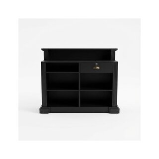 Ace - Black reception desk