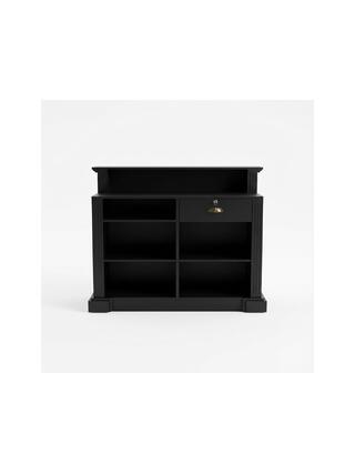 Ace - Black reception desk